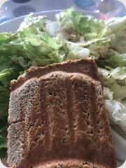 croque monsieur salade