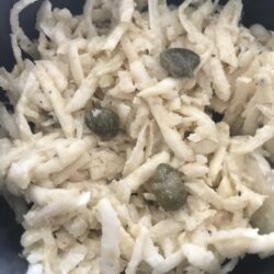 Céleri et radis noir en rémoulade