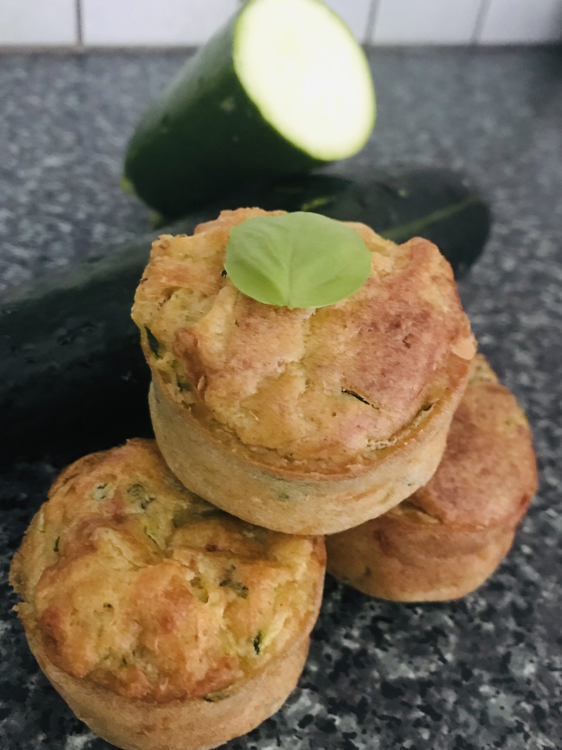 Muffins aux courgettes