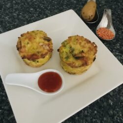 galettes de pommes de terre aux lentilles