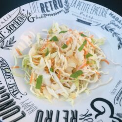 salade chou à l'asiatique