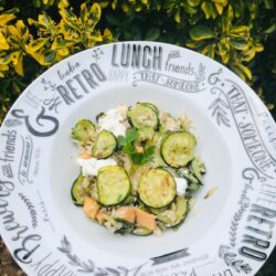 salade de courgettes rôties