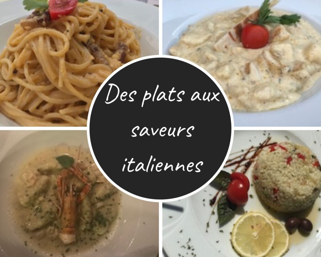 plats aux saveurs italiennes