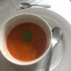 Soupe tomates vermicelles