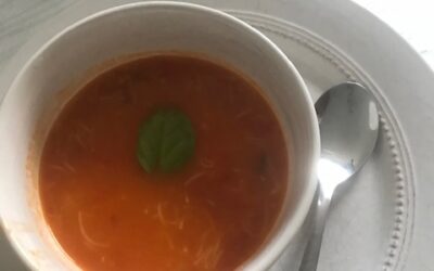 Soupe de tomates aux vermicelles