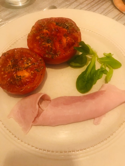 Jambon tomate provençale