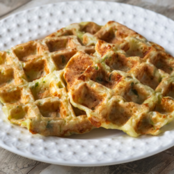 gaufre à la courgette