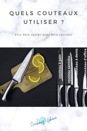 idées cadeaux : des couteaux de cuisine