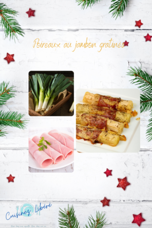 poireaux gratinés au jambon