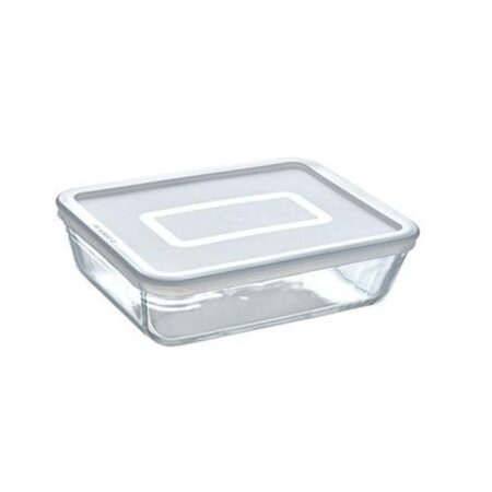 plat ou boite en verre avec couvercle