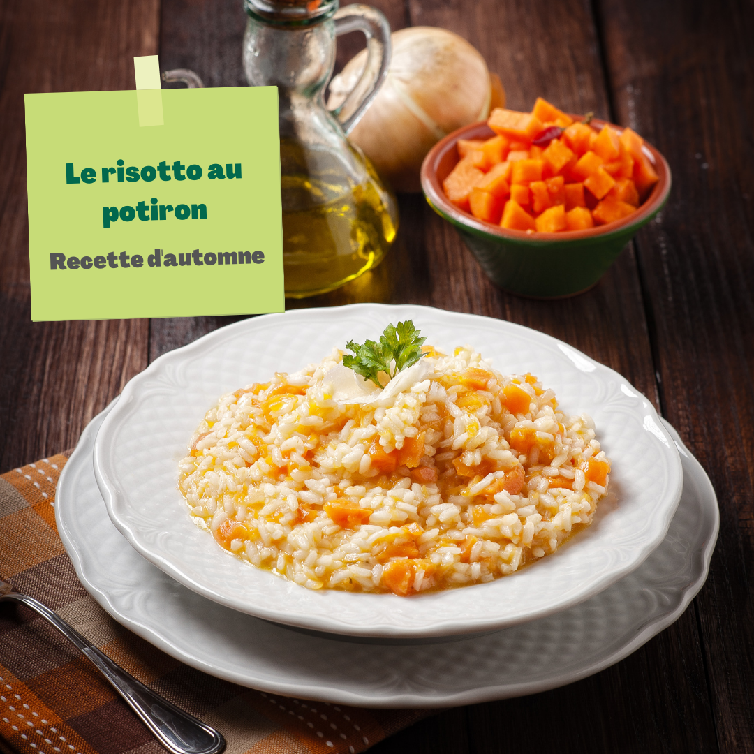 Les 4 saisons du risotto : recette d'automne