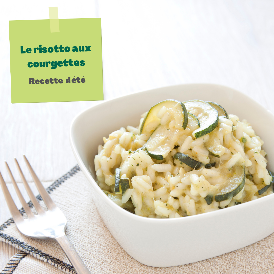 risotto aux courgettes