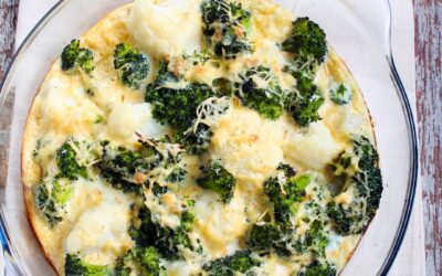Gratin aux deux choux : Chou fleur et Chou Kale