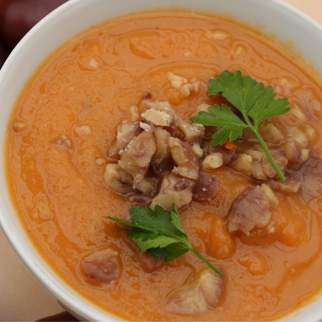 soupe potimarron châtaignes