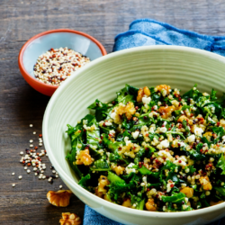 Salade de quinoa au bleu