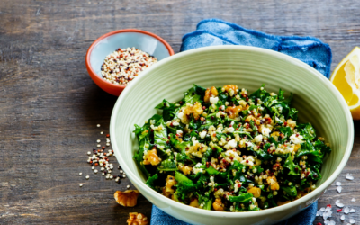 Salade de quinoa au bleu – Recette végétarienne et rapide