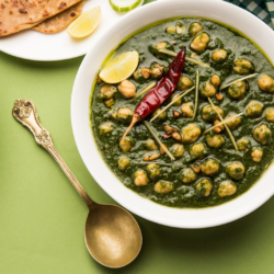curry épinard pois chiche