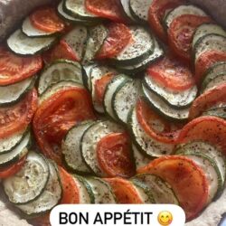 tarte courgettes et tomates